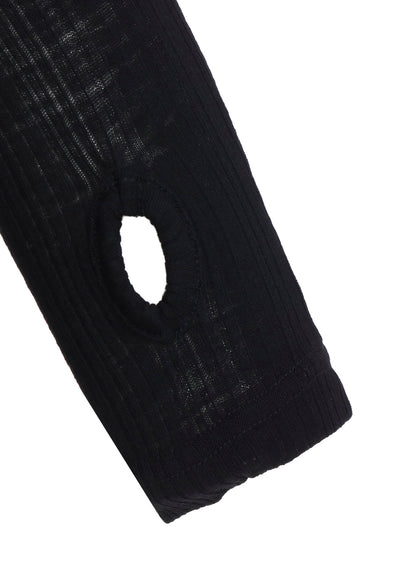 SOFT RANDOM RIB ROUND NECK T