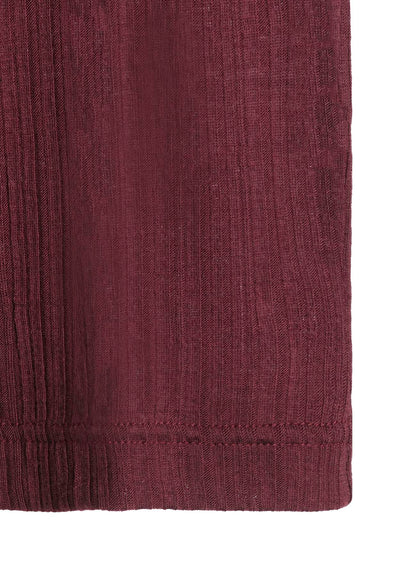 SOFT RANDOM RIB HIGH NECK T