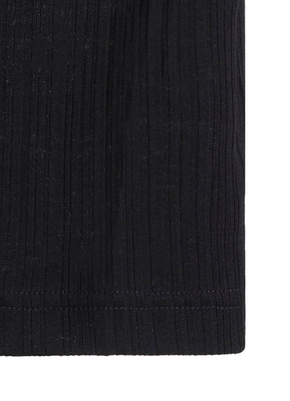 SOFT RANDOM RIB HIGH NECK T