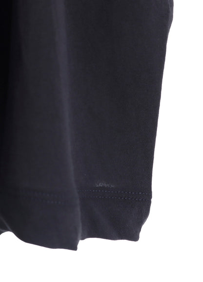 HARD-TWISTED JERSEY ASYMMETRIC DOLMAN T