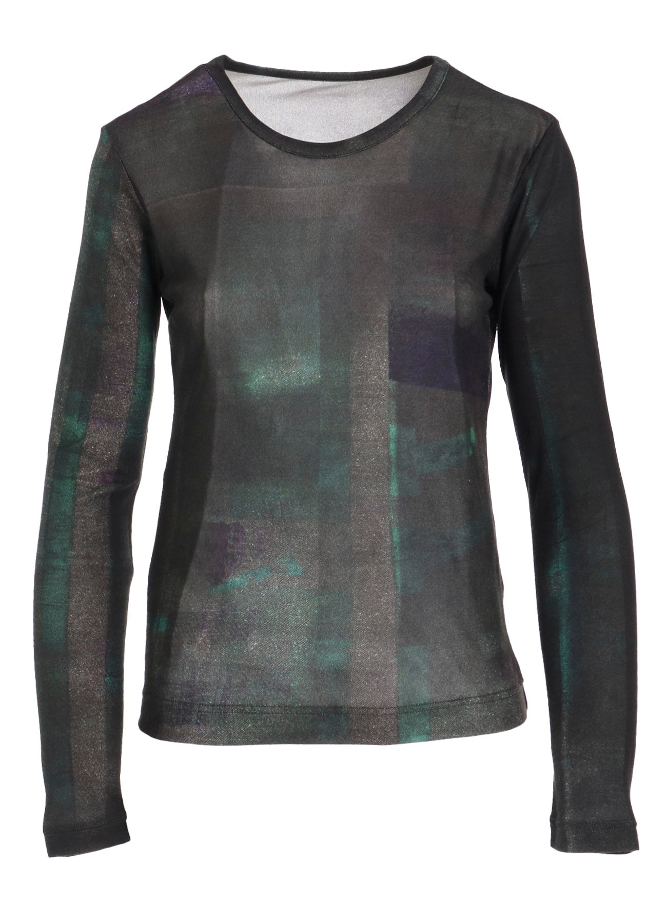 LYOCELL SMOOTH CREW NECK SLEEVE T