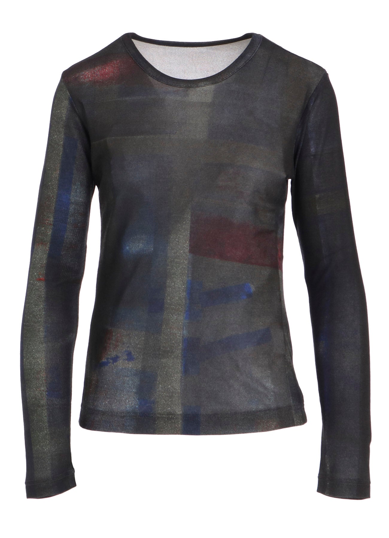 LYOCELL SMOOTH CREW NECK SLEEVE T