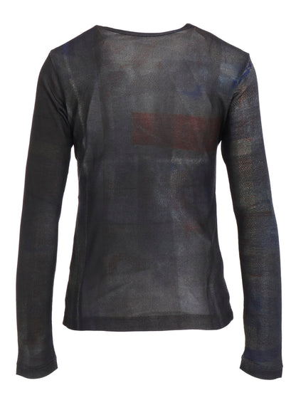 LYOCELL SMOOTH CREW NECK SLEEVE T