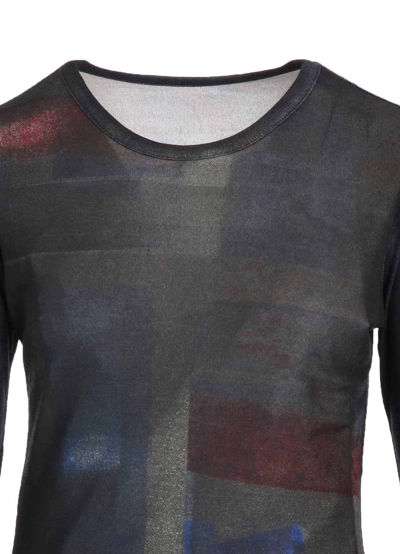 LYOCELL SMOOTH CREW NECK SLEEVE T