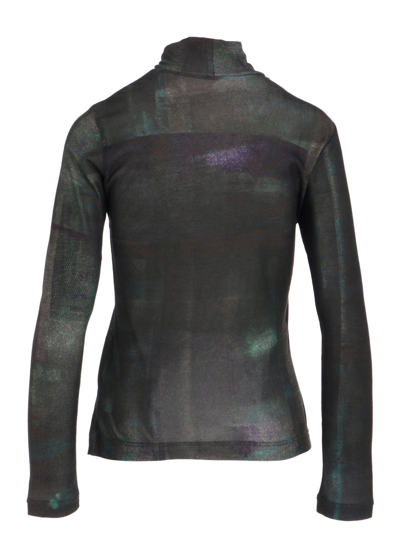LYOCELL SMOOTH HIGH NECK SLEEVE T