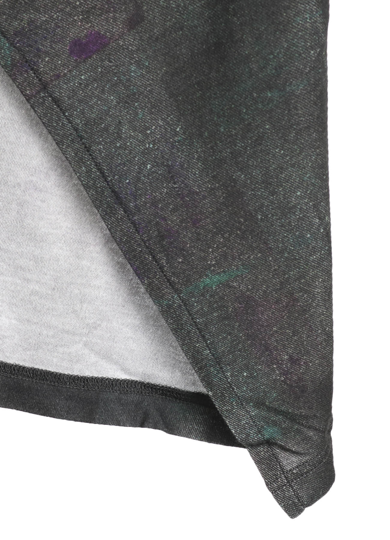 LYOCELL SMOOTH ASSYMETRIC HIGH NECK PULLOVER