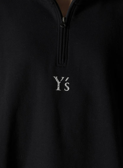 Y's × New Era OVERSIZED SWEAT HALF-ZIP