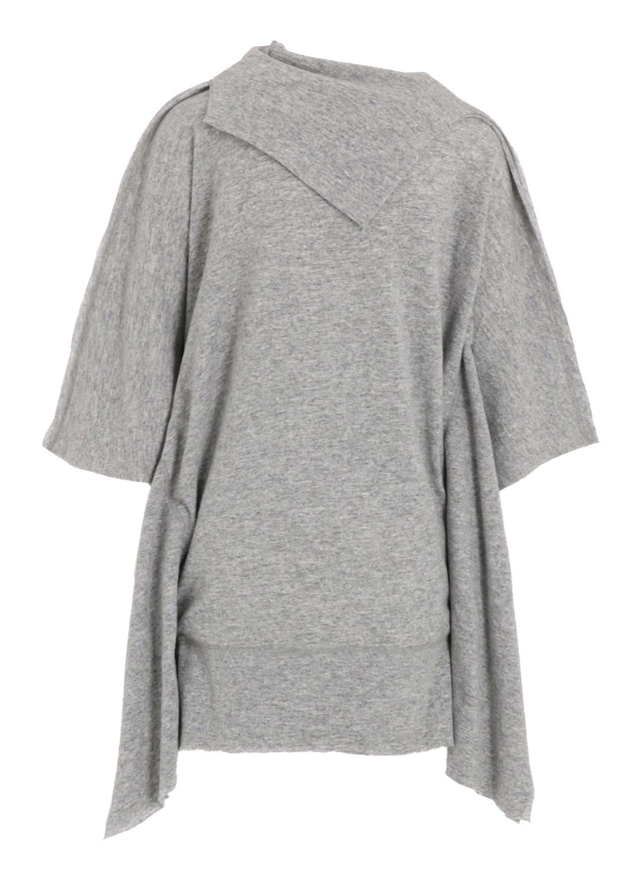 W/NY JERSEY DOLMAN SLEEVE RIBBON PULLOVER