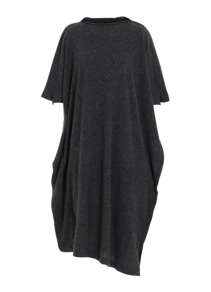 W/NY JERSEY DOLMAN SLEEVE DRESS
