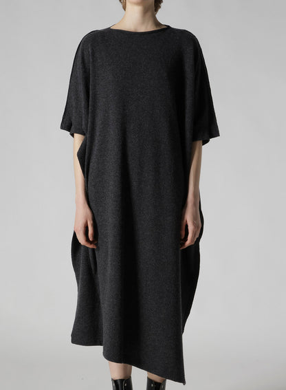 W/NY JERSEY DOLMAN SLEEVE DRESS