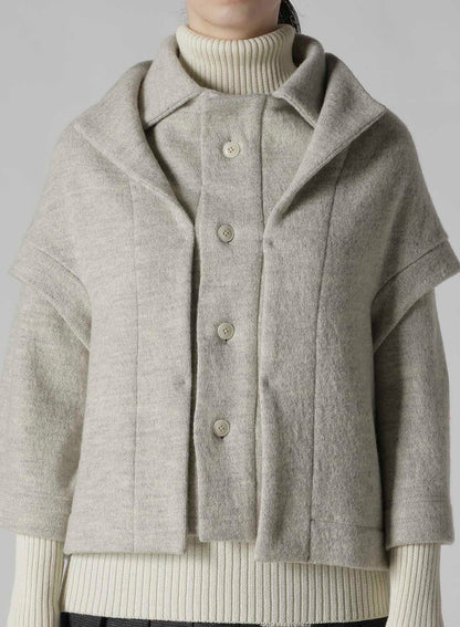 MILD JERSERY COMBINATION JACKET
