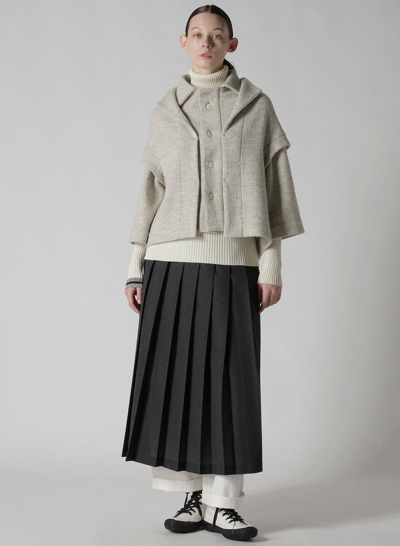 MILD JERSERY COMBINATION JACKET