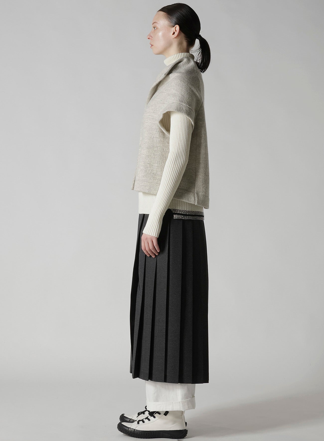 MILD JERSERY COMBINATION JACKET