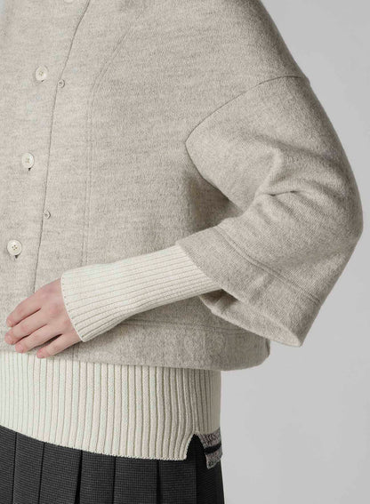 MILD JERSERY COMBINATION JACKET