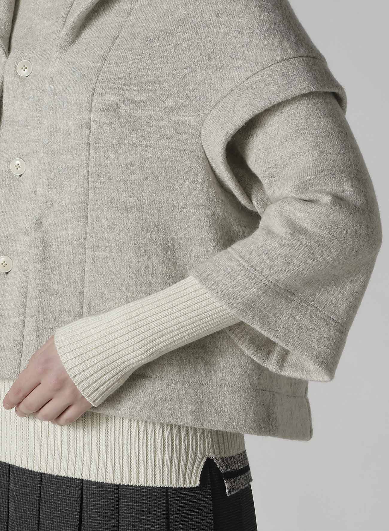 MILD JERSERY COMBINATION JACKET