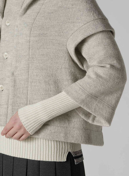 MILD JERSERY COMBINATION JACKET