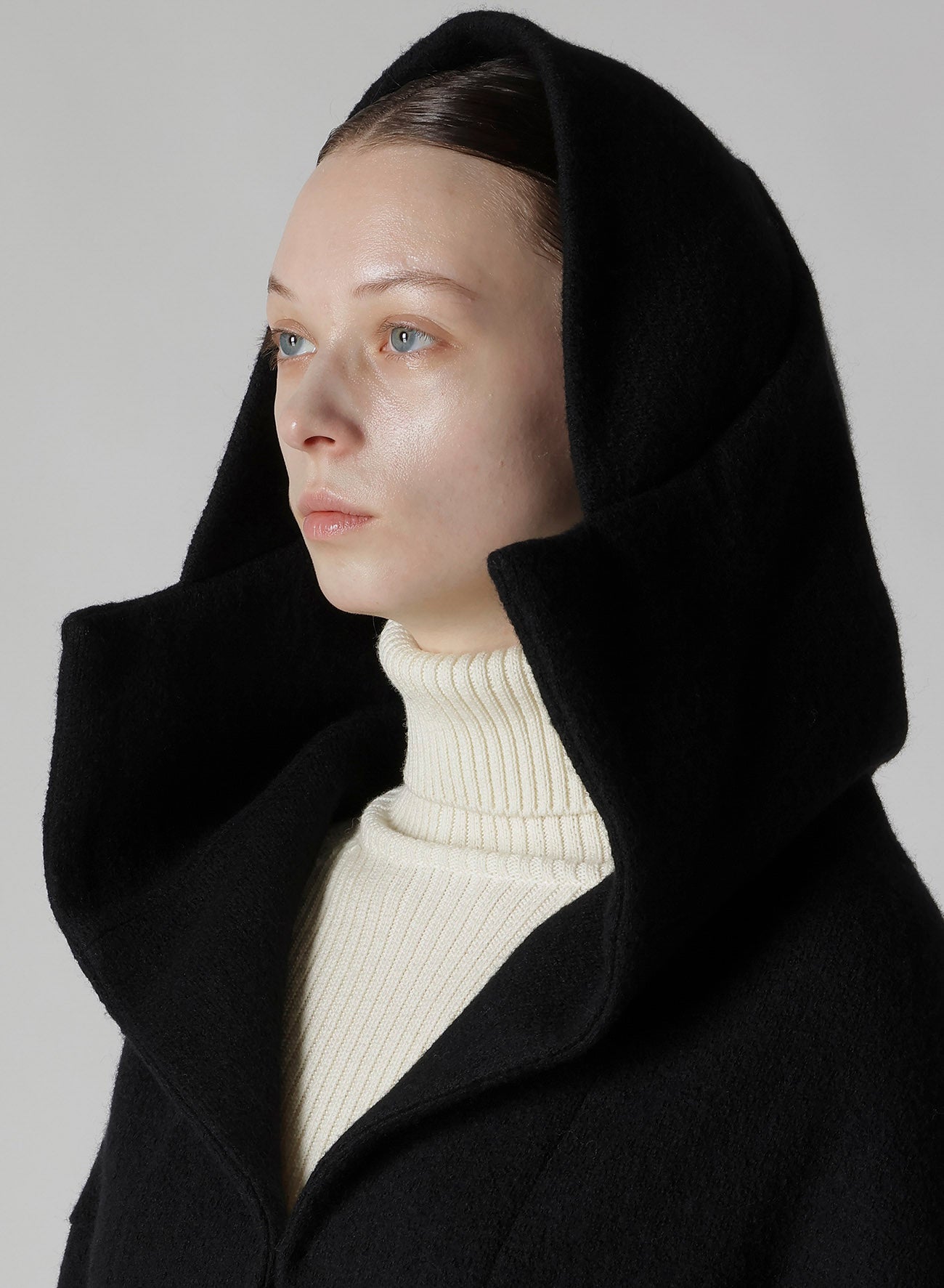 MILD JERSERY COMBINATION JACKET WITH HOOD