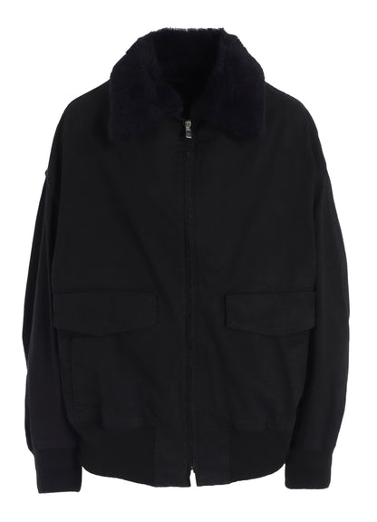 PIGMENT-DYED TWILL BLOUSON