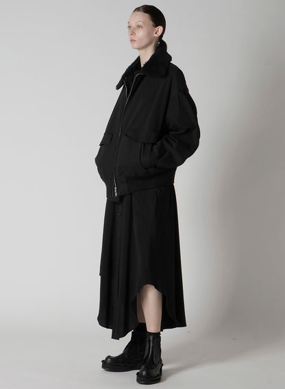 PIGMENT-DYED TWILL BLOUSON