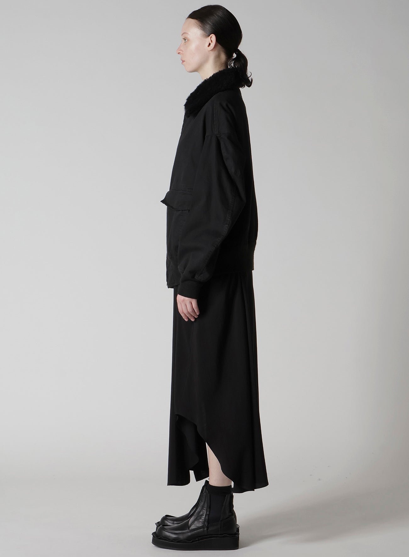 PIGMENT-DYED TWILL BLOUSON