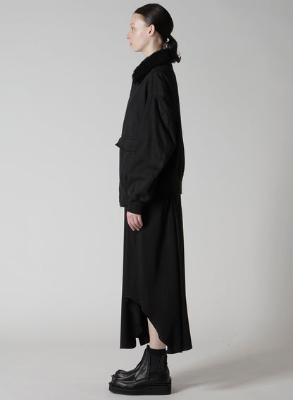 PIGMENT-DYED TWILL BLOUSON