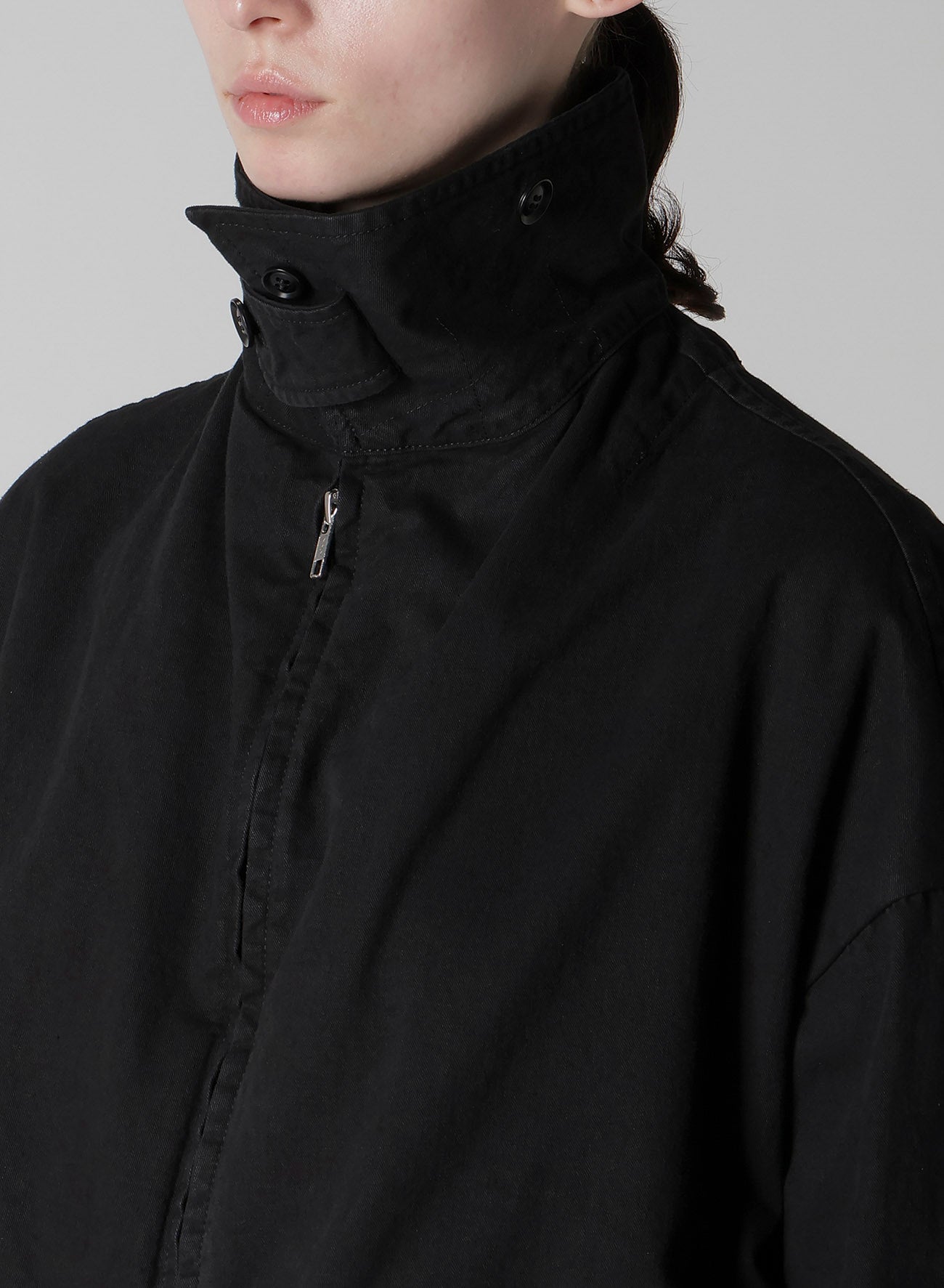 PIGMENT-DYED TWILL BLOUSON