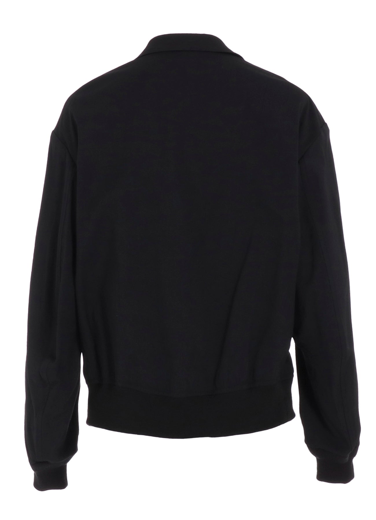 WOOL BREND TWILL SHIRT COLLAR BLOUSON