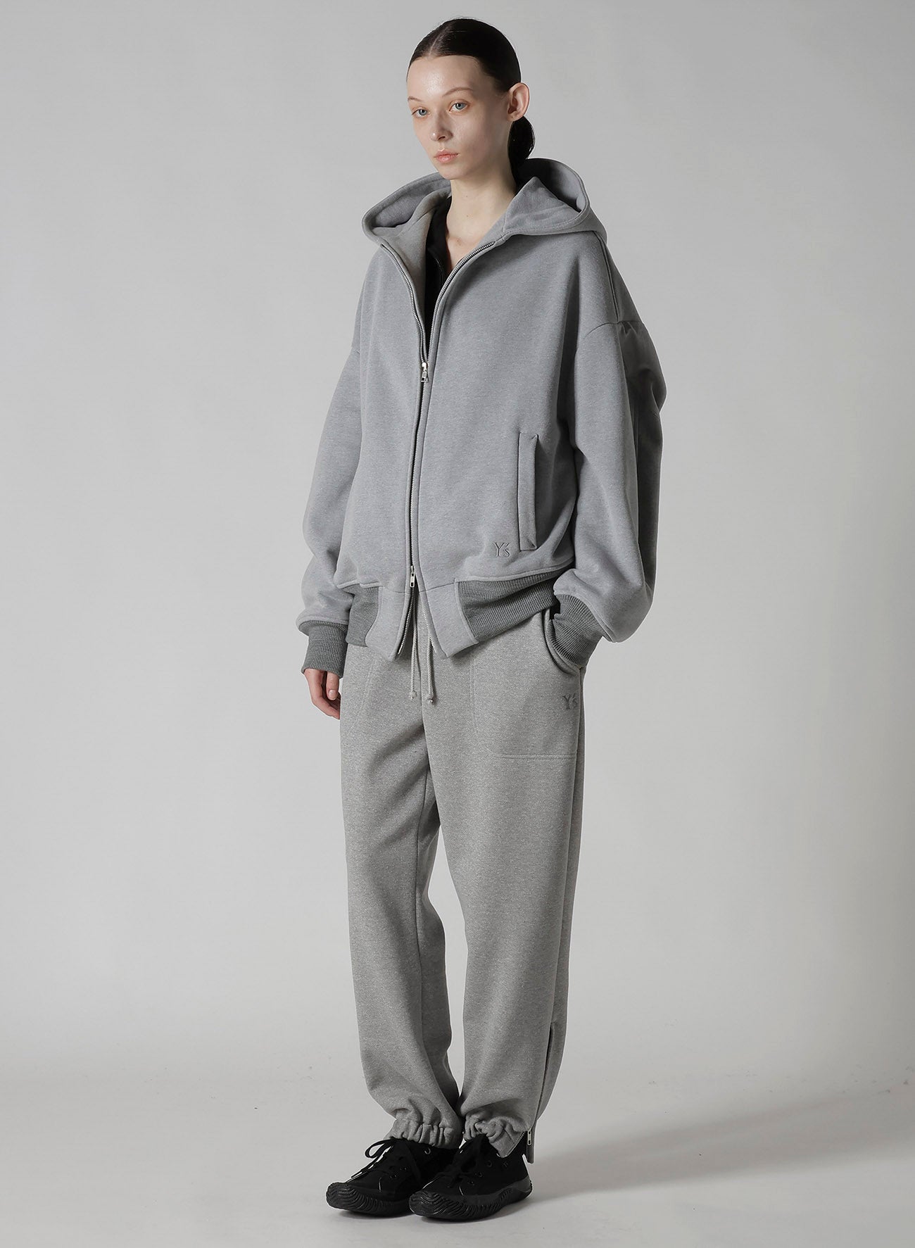 HEAVY FLEECE COLLARED BLOUSON