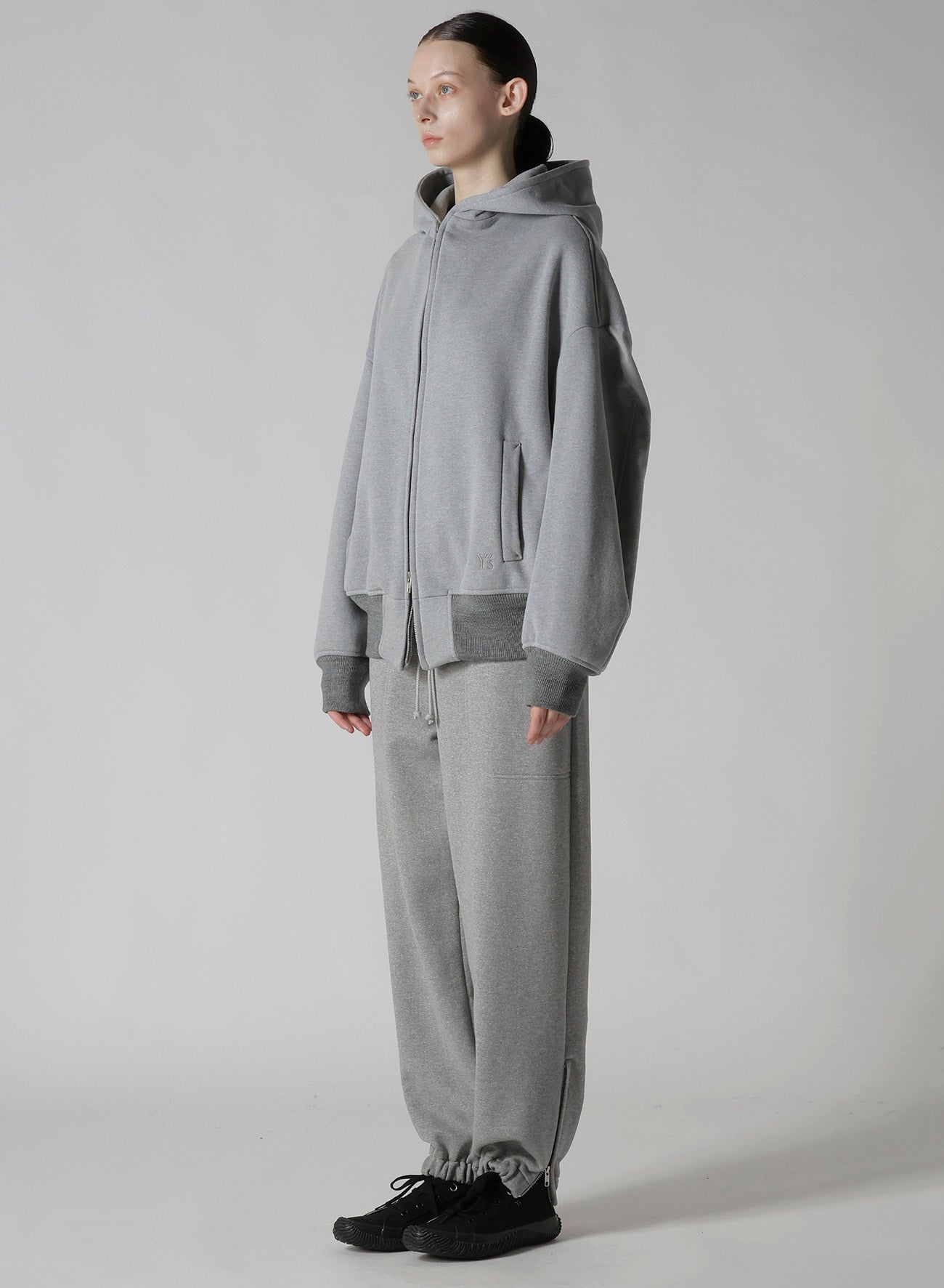 HEAVY FLEECE COLLARED BLOUSON