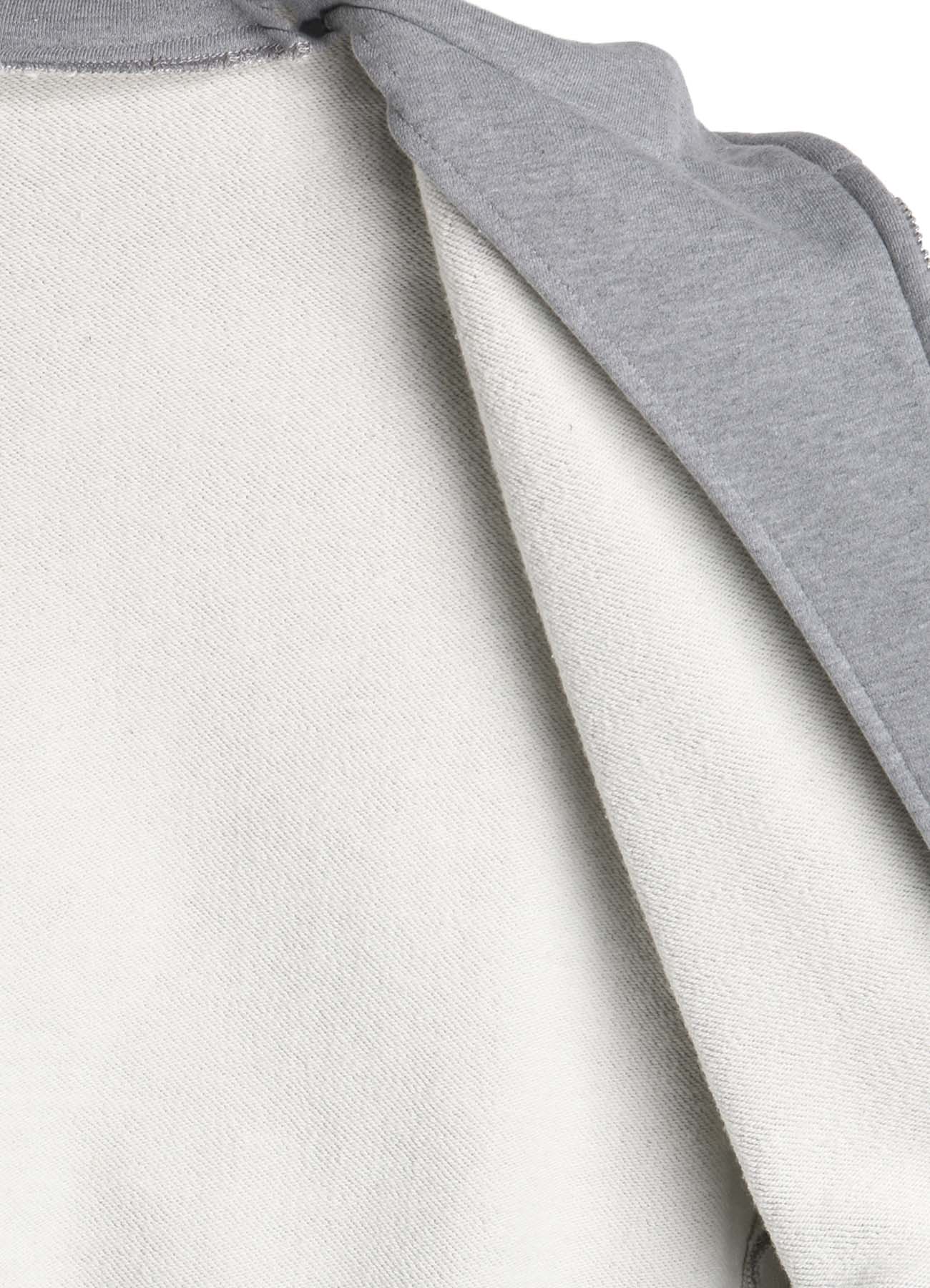 HEAVY FLEECE COLLARED BLOUSON