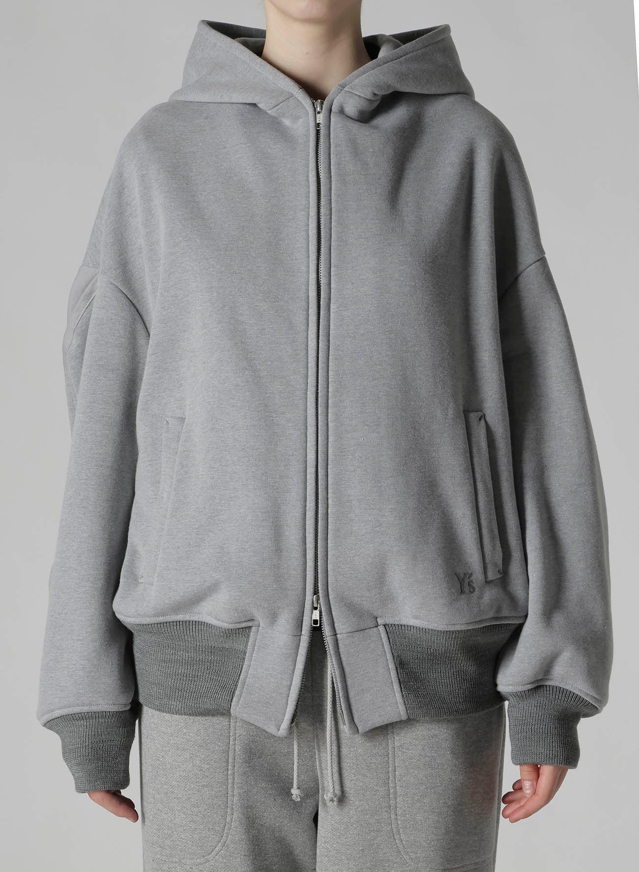 HEAVY FLEECE COLLARED BLOUSON