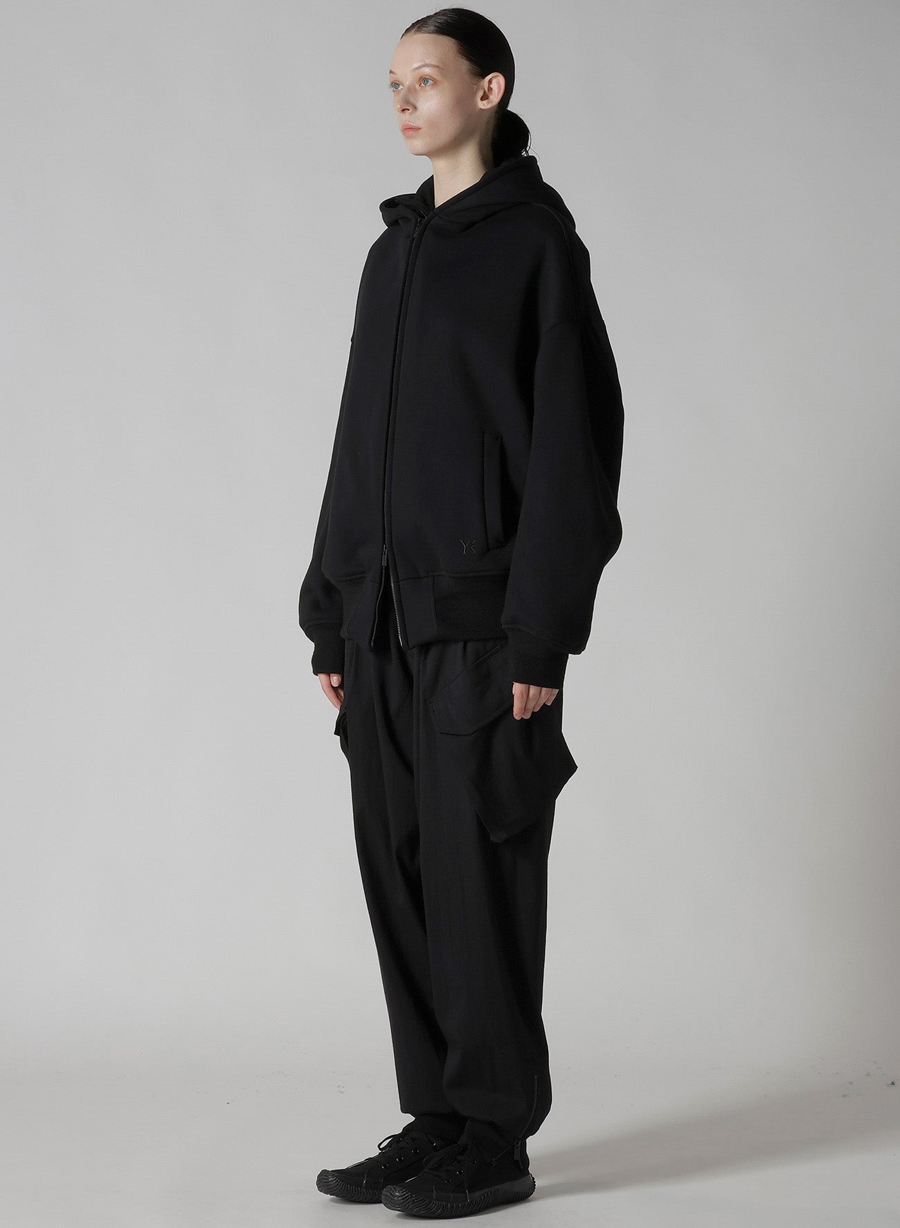HEAVY FLEECE COLLARED BLOUSON