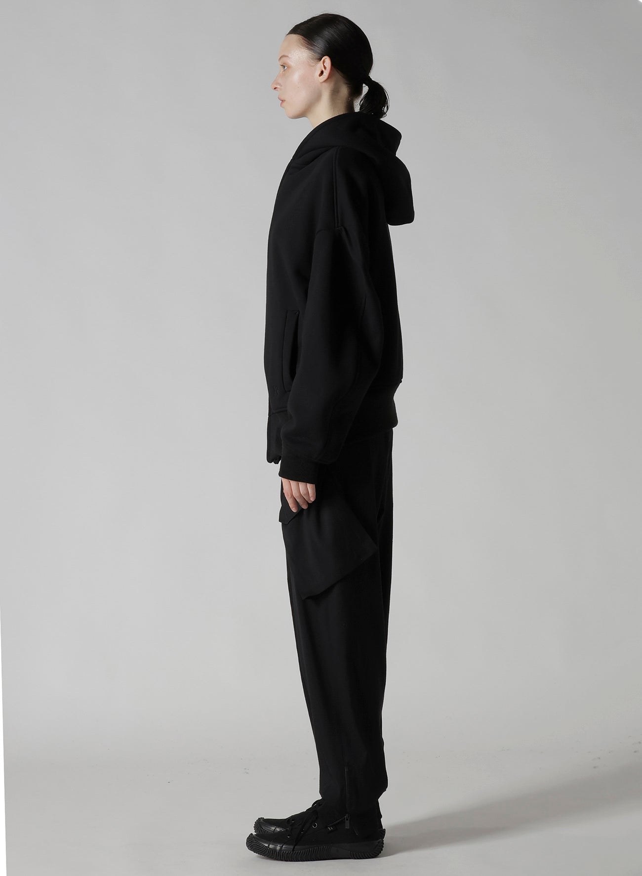 HEAVY FLEECE COLLARED BLOUSON