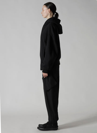 HEAVY FLEECE COLLARED BLOUSON