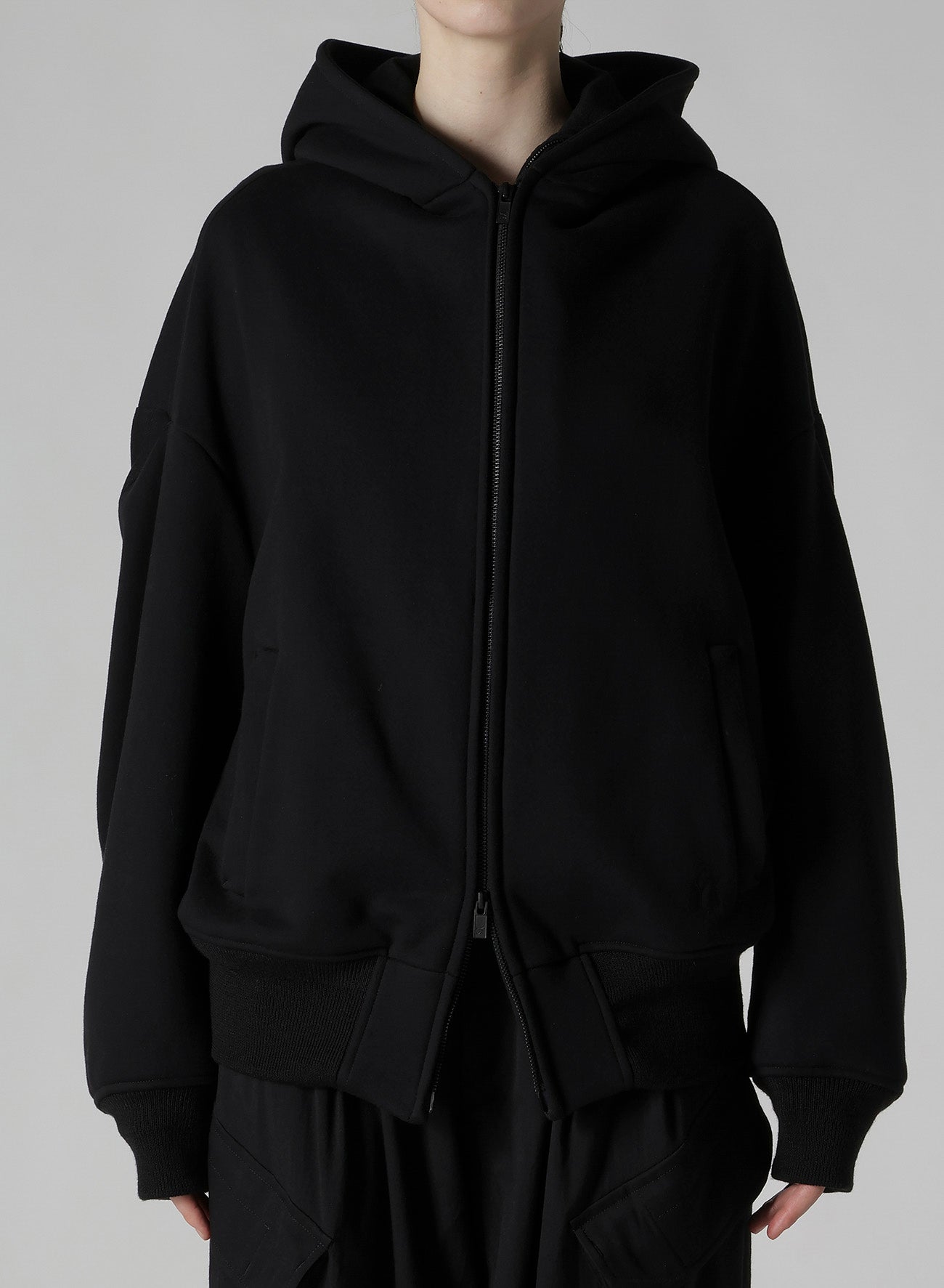 HEAVY FLEECE COLLARED BLOUSON