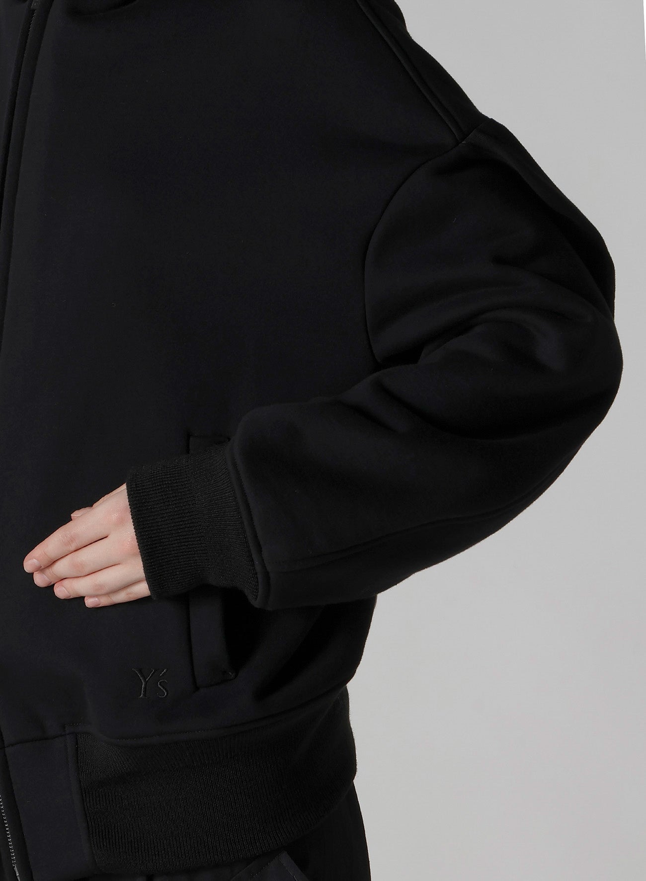 HEAVY FLEECE COLLARED BLOUSON