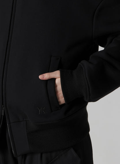 HEAVY FLEECE COLLARED BLOUSON