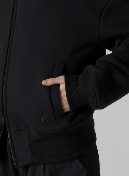 HEAVY FLEECE COLLARED BLOUSON