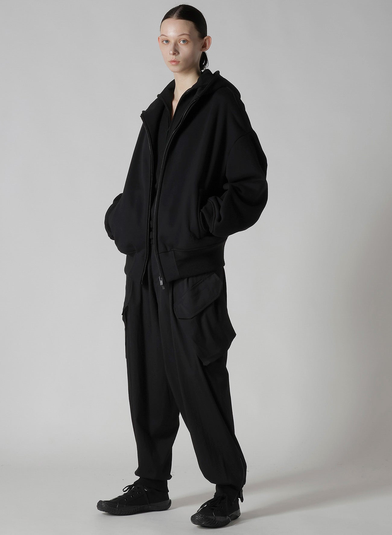 HEAVY FLEECE COLLARED BLOUSON