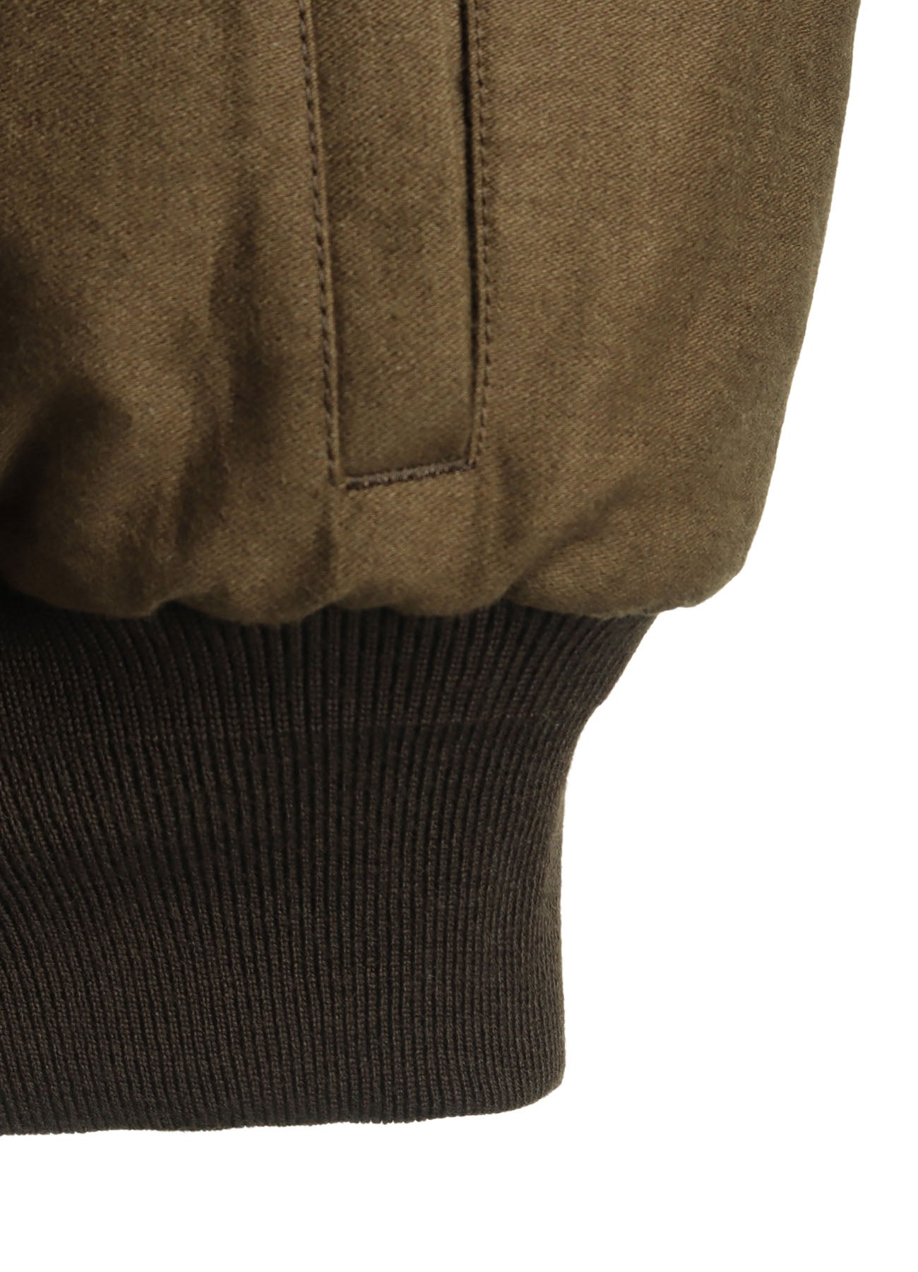 COTTON/FLAX MOLESKIN REVERSIBLE BLOUSON