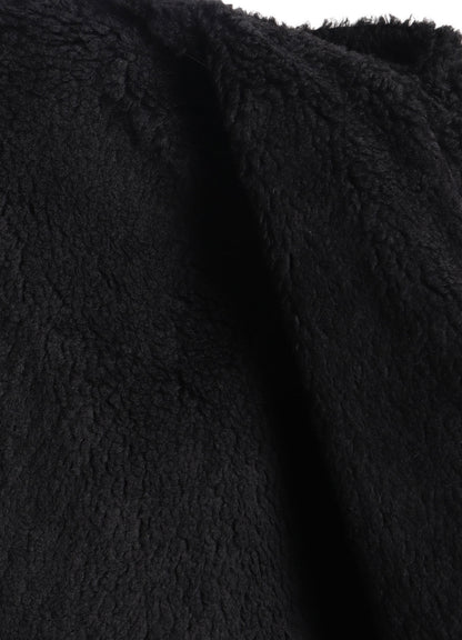 COTTON/FLAX MOLESKIN REVERSIBLE BLOUSON