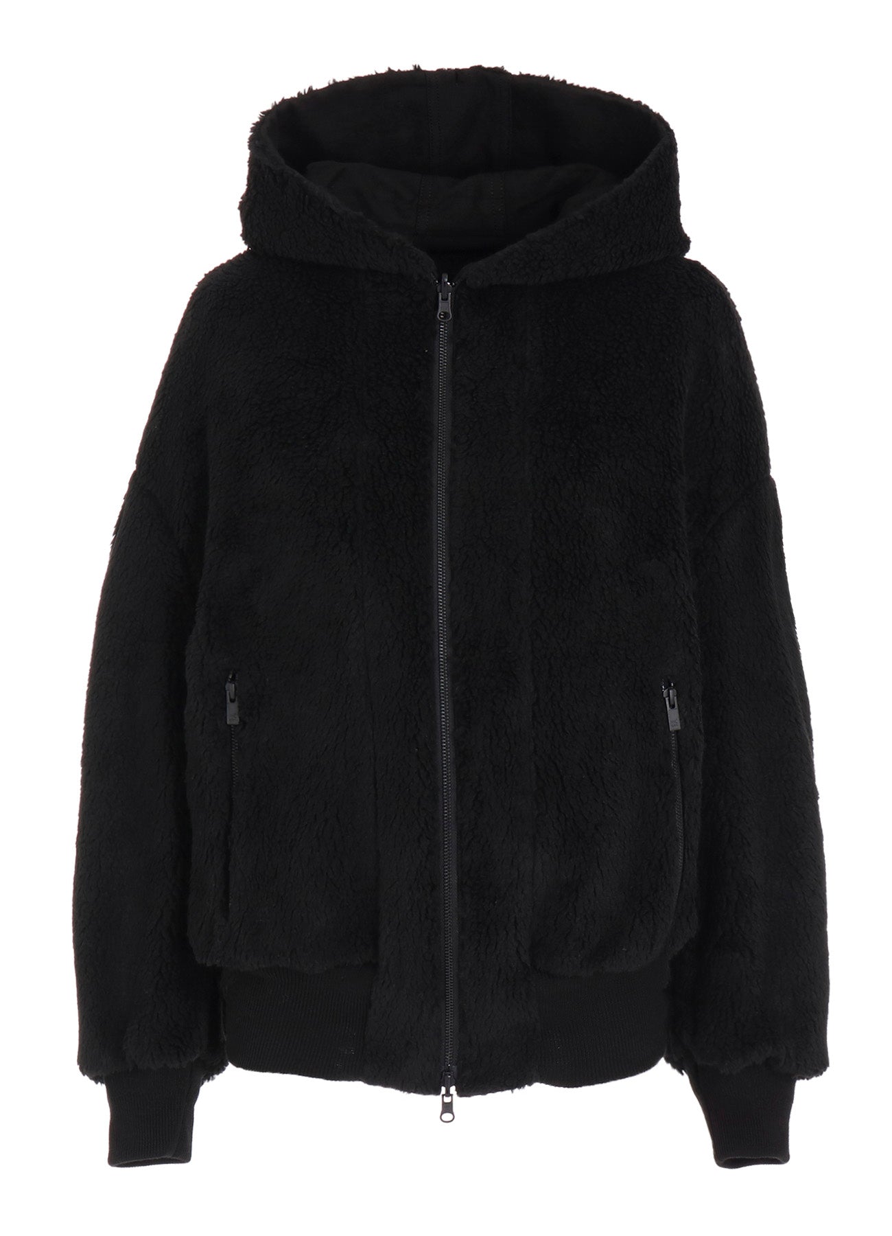 COTTON/FLAX MOLESKIN REVERSIBLE BLOUSON