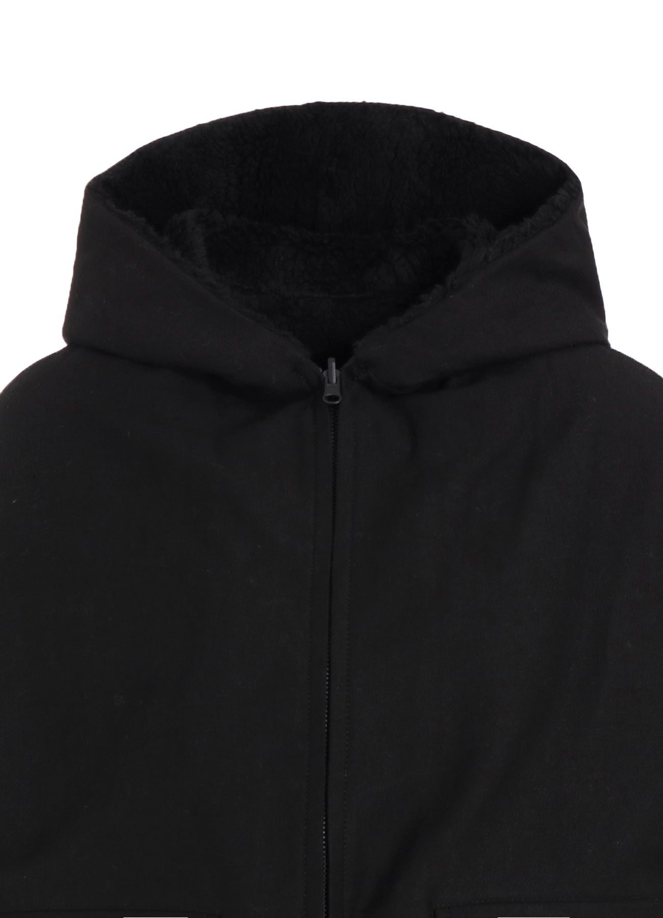 COTTON/FLAX MOLESKIN REVERSIBLE BLOUSON