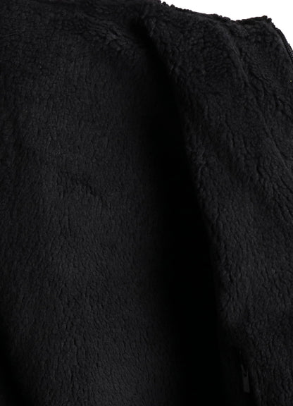 COTTON/FLAX MOLESKIN REVERSIBLE BLOUSON