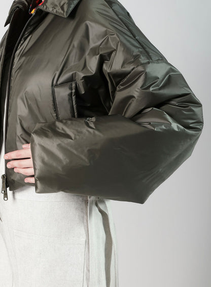 NYLON TAFTA PADDED BLOUSON