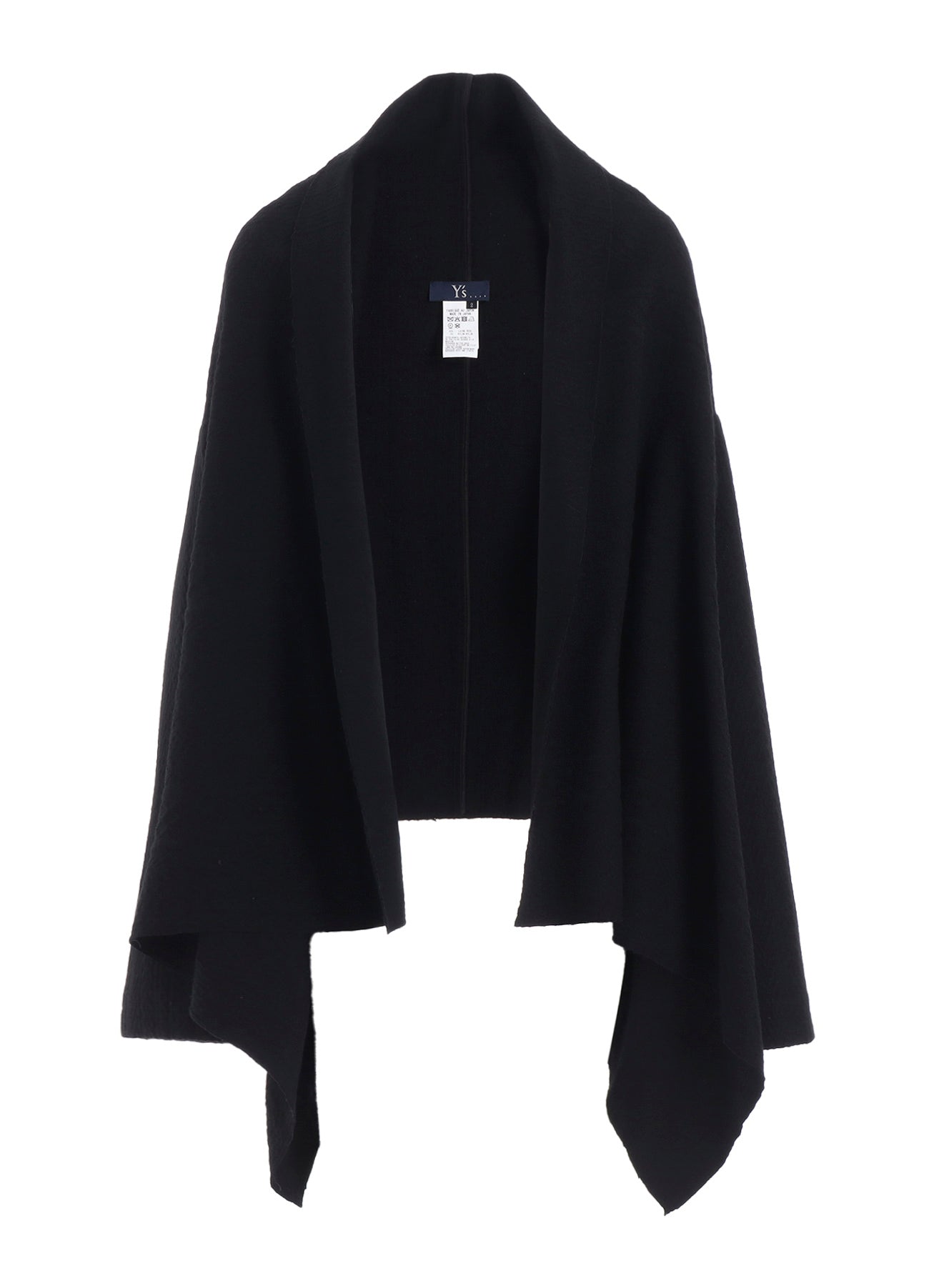 CABLE JQ KNIT SCARF BLOUSON