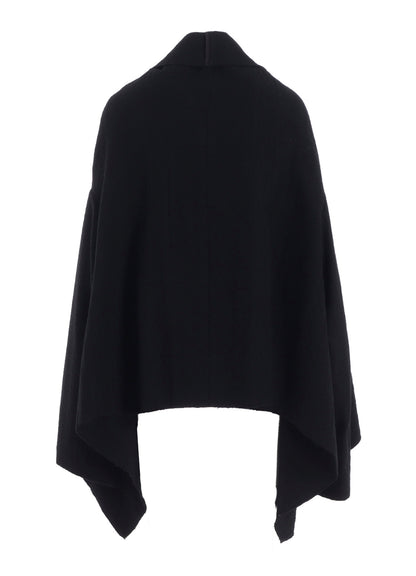 CABLE JQ KNIT SCARF BLOUSON