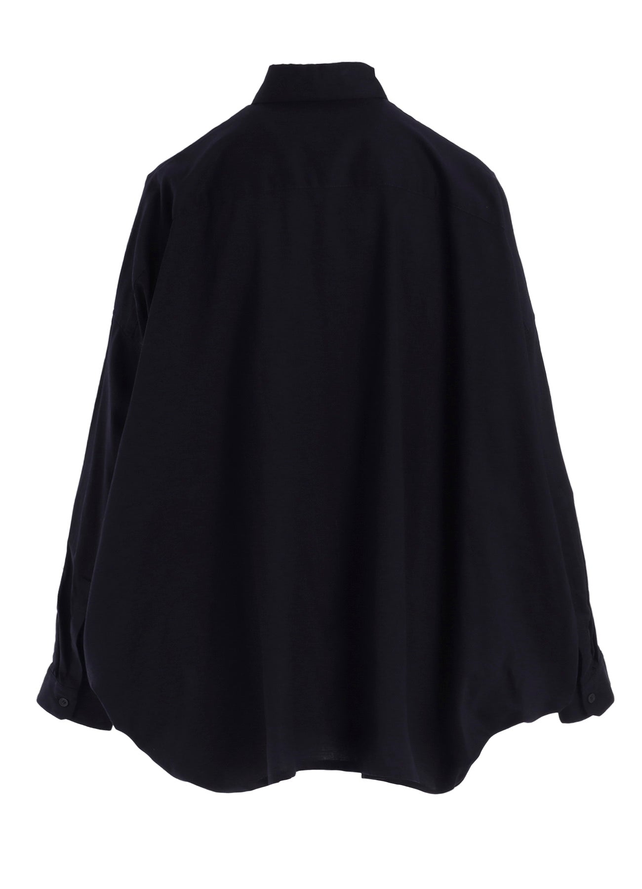 [Y's BORN PRODUCT] THIN COTTON TWILL DOUBLE FRONT BIG BLOUSE