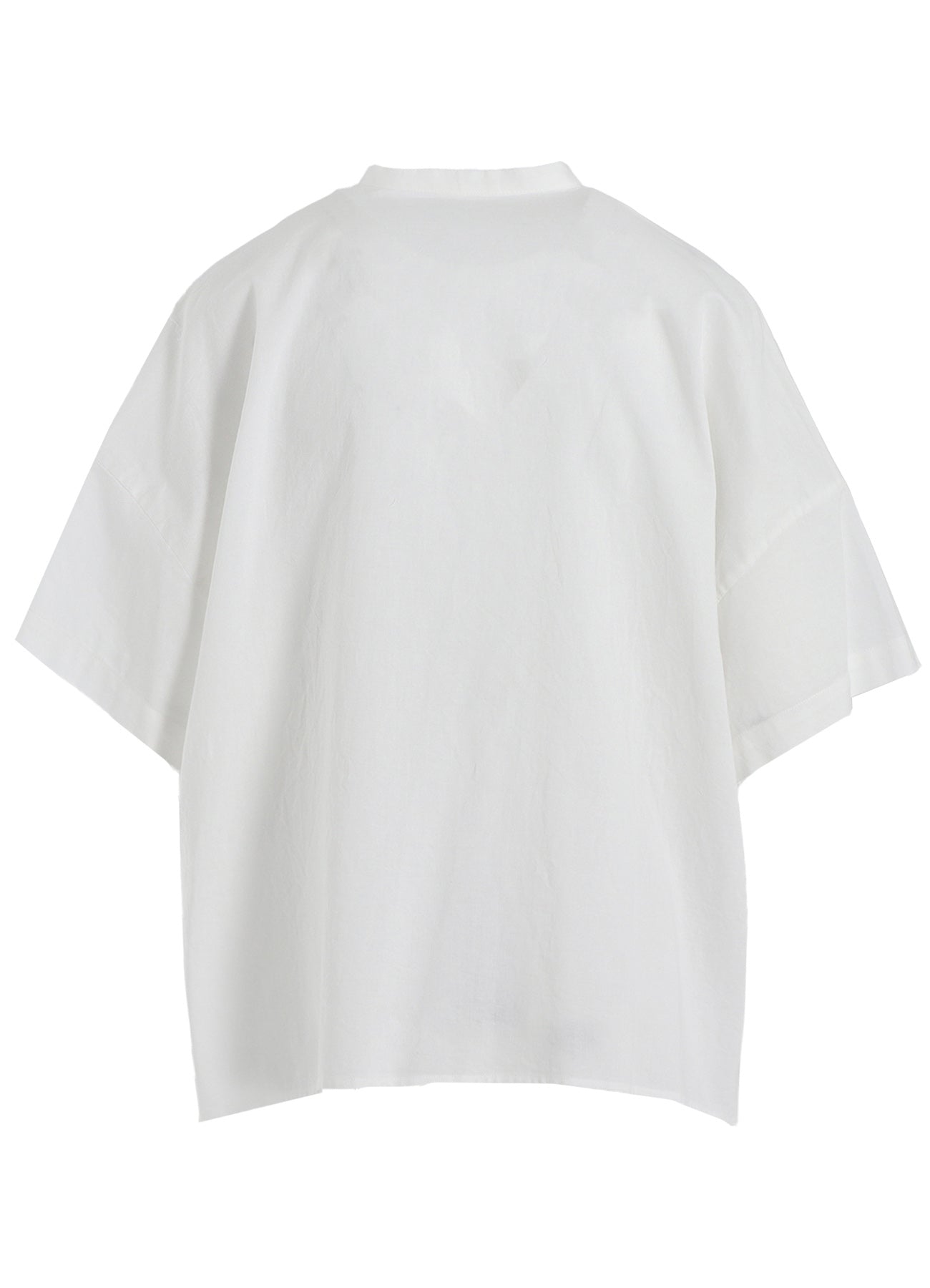 2025S/S Y's BORN PRODUCT 半袖シャツ Y's BORN PRODUCT] THIN COTTON TWILL HALF SLEEVE BOX SHIRT