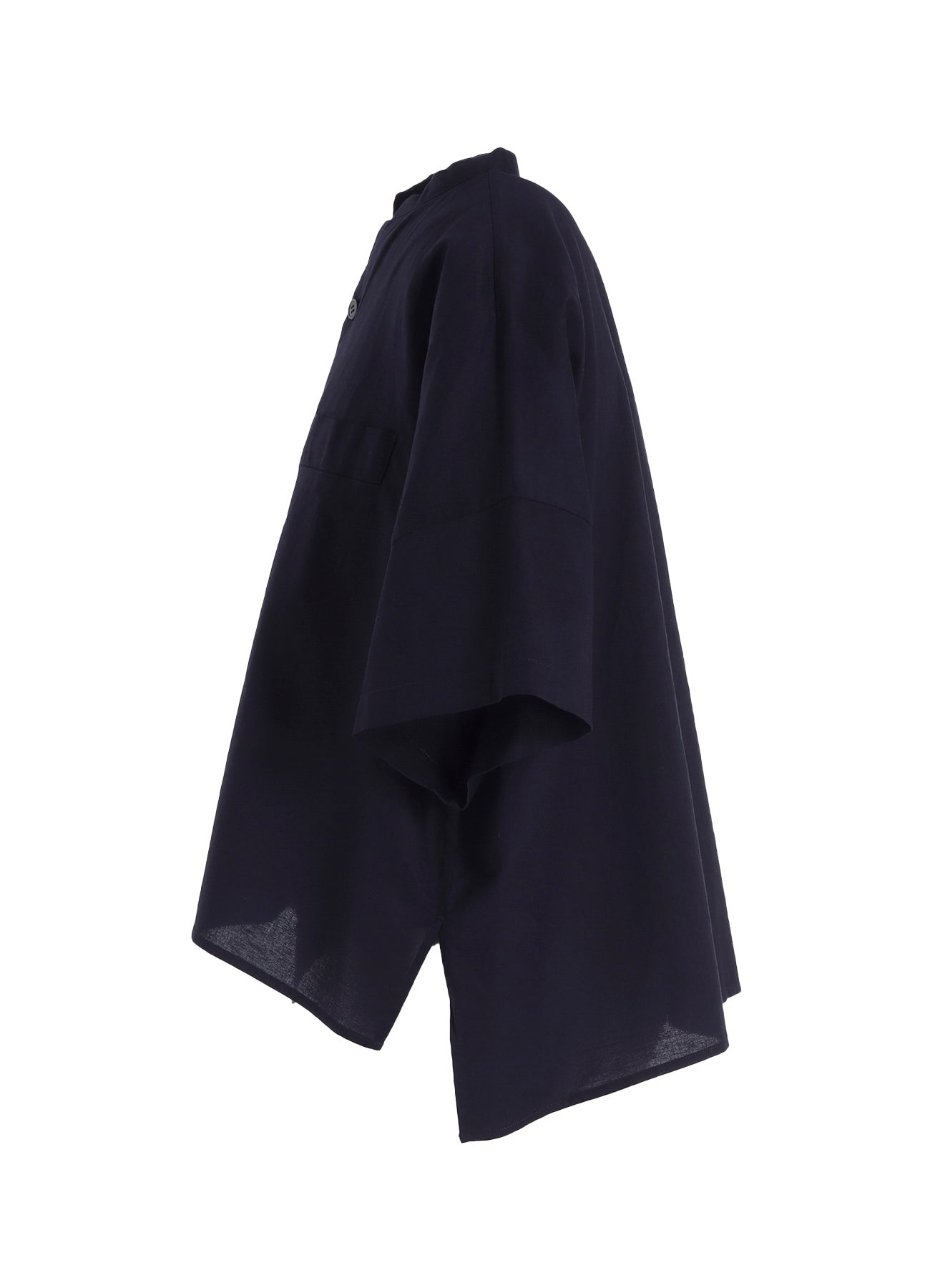 [Y's BORN PRODUCT] THIN COTTON TWILL HALF SLEEVE BOX SHIRT